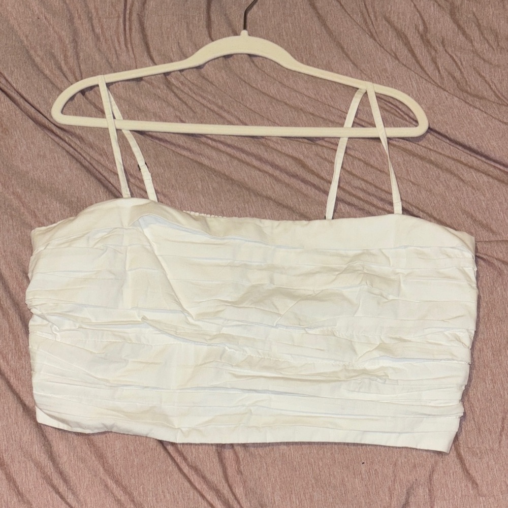 White Abercrombie Tank Top